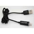 Дата кабель lightning Iphone 5/5s/5c/ Ipad LLUNC. Черный цвет