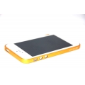 Чехол Iphone 5 Bumper Алюминиевый + стилус. Золотой цвет