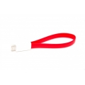 Короткий магнитный кабель Iphone 5. Красный цвет