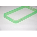 Светящийся флуоресцентный  чехол Iphone Bumper 4/4s. Зеленый цвет