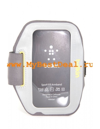 Спортивный чехол Belkin Iphone 5/5s/5c F8W367BTC00. Серый цвет