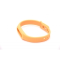Браслет xiaomi mi band силиконовый ремешок оранжевый цвет