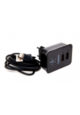 Комплект Belkin Ipad зарядное устройство EU + кабель lightning. Черный цвет