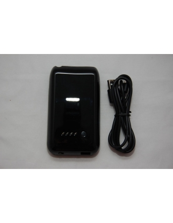 Чехол-аккумулятор Iphone 3gs, емкость 1800 Mah. Черный цвет