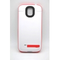 Чехол-аккумулятор Samsung Galaxy S4, 4200 Mah. Белый + красный цвет