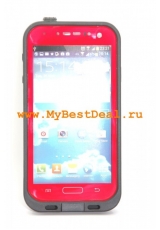 Водонепроницаемый чехол Samsung Galaxy S4. Красный цвет