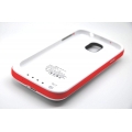 Чехол-аккумулятор Samsung Galaxy S4, 4200 Mah. Белый + красный цвет