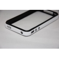 Чехол Iphone 4/4s Bumper SGP Neo Hybrid EX. Белый/черный цвет