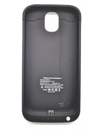 Чехол-аккумулятор Samsung Galaxy S4, 4200 Mah. Черный+серый цвет (УЦЕНКА)
