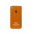 Панелька Iphone 4s металл. Оранжевый цвет