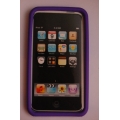 Силиконовый чехол Ipod Touch 4. Фиолетовый цвет