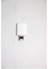 Адаптер для iPhone 5 Lightning to Micro USB Adapter. Белый цвет