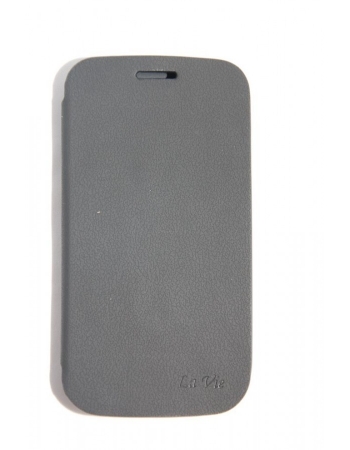 Кожаный чехол La Vie для Samsung Galaxy S3. Черный цвет