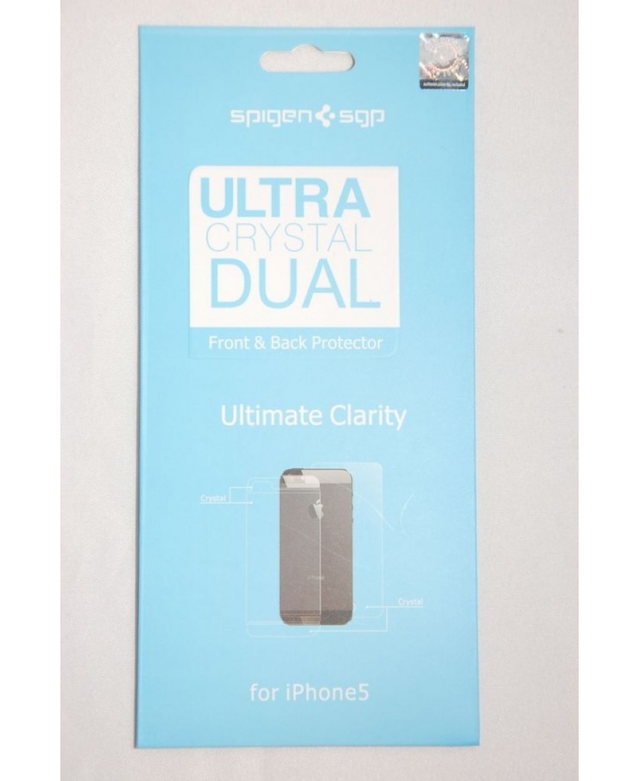 Комплект ультрапрозрачных пленок SGP Ultra Crystal Iphone 5