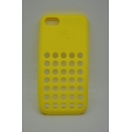 Силиконовый чехол Iphone 5c DOT. Желтый цвет
