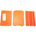 Виниловая наклейка "Кожа" Ipad mini. Оранжевый цвет