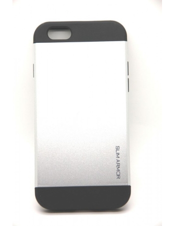 Чехол Iphone 6 (4.7") Spigen SGP Slim Armor, Серебристый цвет