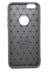 Тонкий силиконовый чехол Iphone 8. Черный цвет
