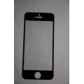Защитное стекло Iphone 5. Черный цвет
