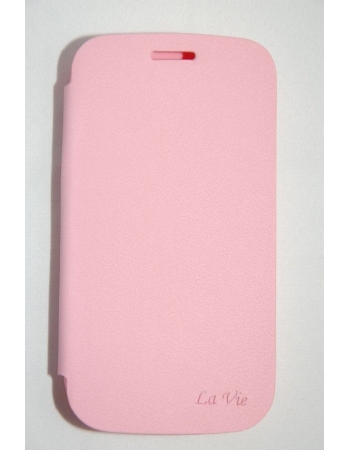 Кожаный чехол La Vie для Samsung Galaxy S3. Розовый цвет