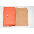 Чехол-кошелек для Iphone. Оранжевый цвет