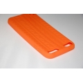 Силиконовый чехол Ipod Touch 5 "Протектор". Оранжевый цвет