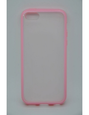 Гелевый чехол Iphone 5c. Розовый цвет