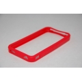 Чехол Iphone Bumper силиконовый. Красный цвет