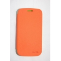 Кожаный чехол La Vie для Samsung Galaxy S3. Оранжевый цвет