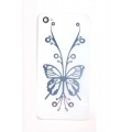 Панелька Iphone 4s "Бабочка". Белый цвет