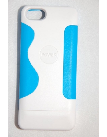 Чехол-аккумулятор Iphone 5 Communitech, 2200 Mah. Голубой цвет