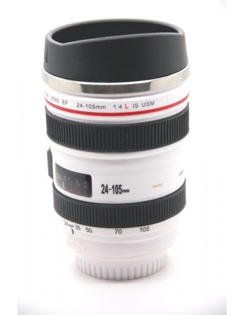 Термокружка Canon EF 24-105mm f/4L IS USM. Белый цвет