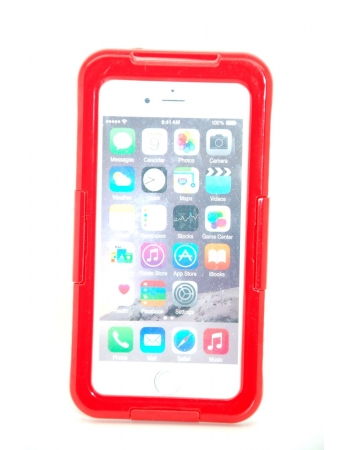 Водонепроницаемый чехол Iphone 6. Красный цвет