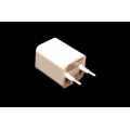 Сетевое зарядное устройство mini для Ipad 2.1A 2хUSB. Белый цвет