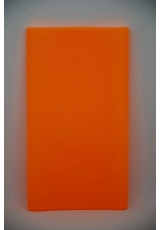 Силиконовый чехол Xiaomi Powerbank 20000 mah (version2). Оранжевый цвет