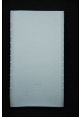 Силиконовый чехол Xiaomi Powerbank 20000 mah (version2). Белый цвет