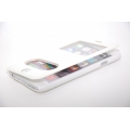 Кожаный чехол Iphone 6 (4.7) flip kalaixing. Белый цвет