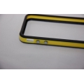 Чехол Iphone 4/4s Bumper. Черный/желтый цвет