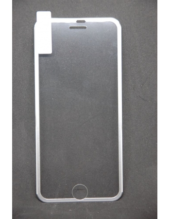 Защитное 3d стекло для iphone 7. Серебристый цвет