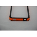 Чехол Iphone 4/4s Bumper. Черный/оранжевый цвет
