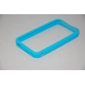 Чехол Iphone Bumper силиконовый. Голубой цвет