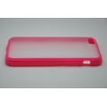 Гелевый чехол Iphone 5c. Ярко розовый цвет