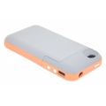 Чехол-аккумулятор для Iphone 4/4s Mophie Juice Pack. Серый+оранжевый цвет
