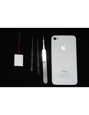 Комплект светояблоко для Iphone 4. Белый цвет