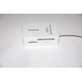 Картридер Lightning Ipad 4/Ipad mini, i5-13, 5 в 1. Белый цвет