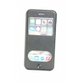 Кожаный чехол Iphone 6 (4.7) flip kalaixing. Черный цвет