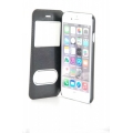 Кожаный чехол Iphone 6 (4.7) flip kalaixing. Черный цвет