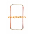 Чехол Ronin Iphone 5/5s дерево+металл, комплект. Золотой цвет