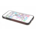 Кожаный чехол для Iphone 6 (4.7"). Коричневый цвет