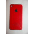 Крышка (панель) для Iphone 4. Красный цвет